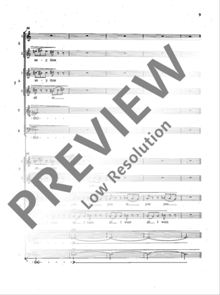 Motetus I 4-Part scores gallery preview page 10