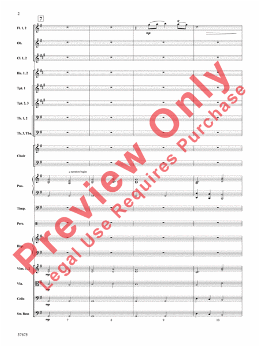 Festival of Carols Choir scores gallery preview page 3