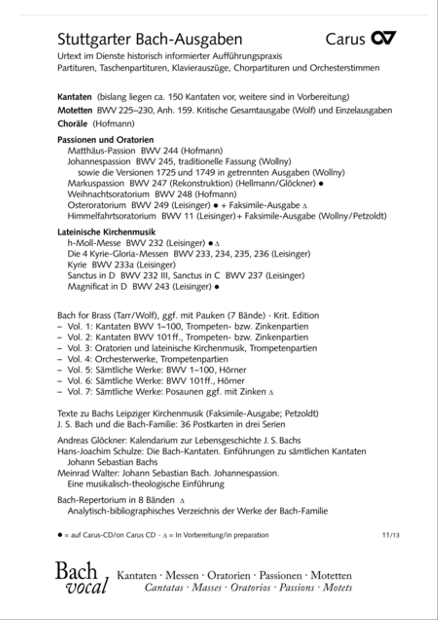 Mass in A minor 4-Part scores gallery preview page 17