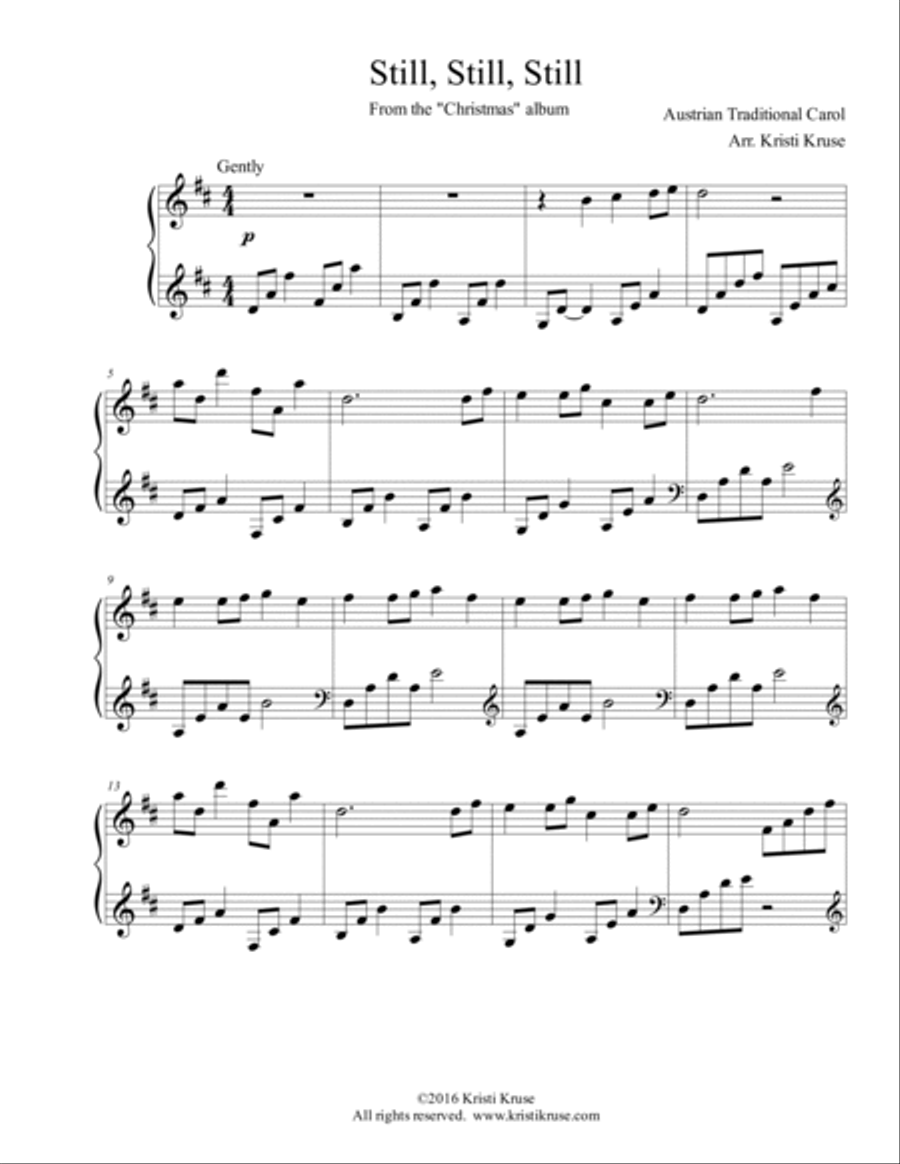 Still, Still, Still Still, Still, Still Piano Solo scores gallery preview page 2