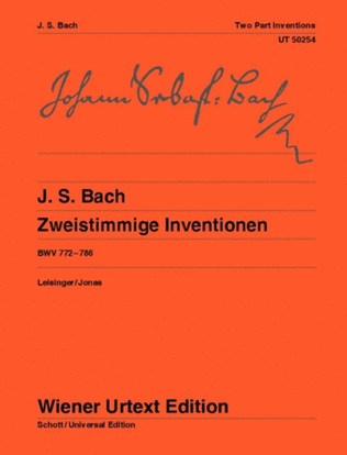 Book cover for Two-Part Inventions