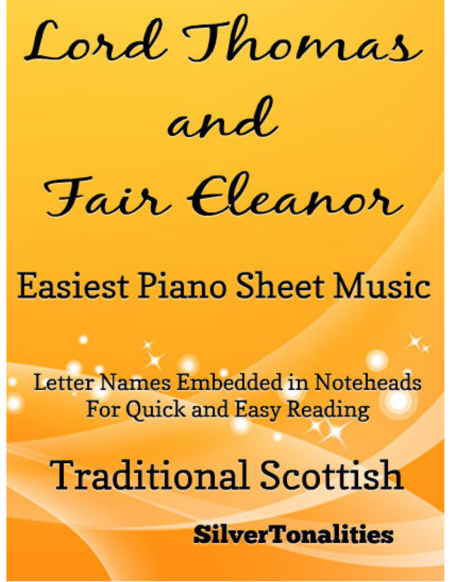 Lord Thomas and Fair Eleanor Easiest Piano Sheet Music
