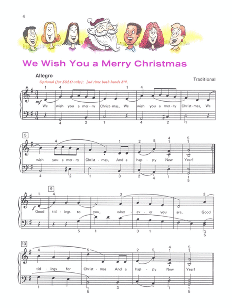 Alfred's Basic Piano Course Merry Christmas!, Level 3