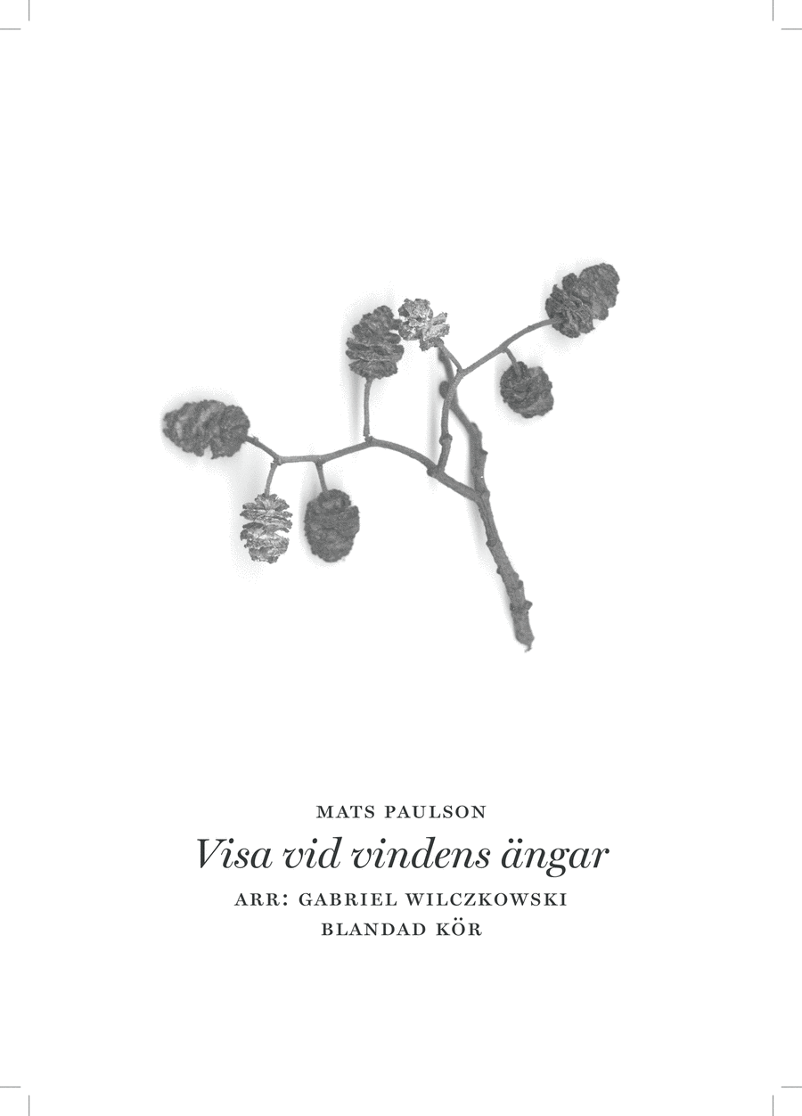 Visa vid vindens ängar 4-Part scores gallery preview page 1