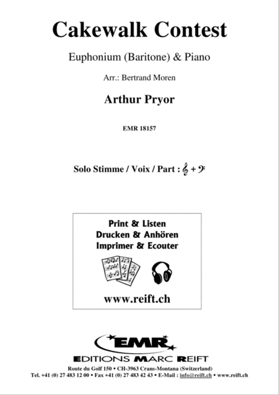 Cakewalk Contest Euphonium scores gallery preview page 2