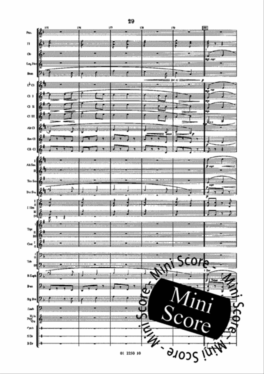 Evolutions Evolutions Concert Band scores gallery preview page 35