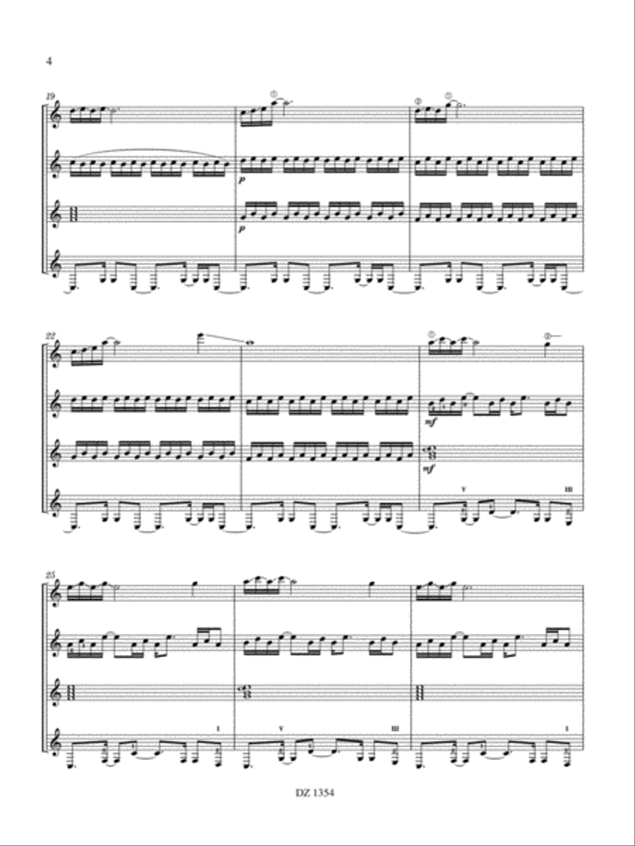 Pop Styles - Guitar Lounge Guitar Ensemble scores gallery preview page 4