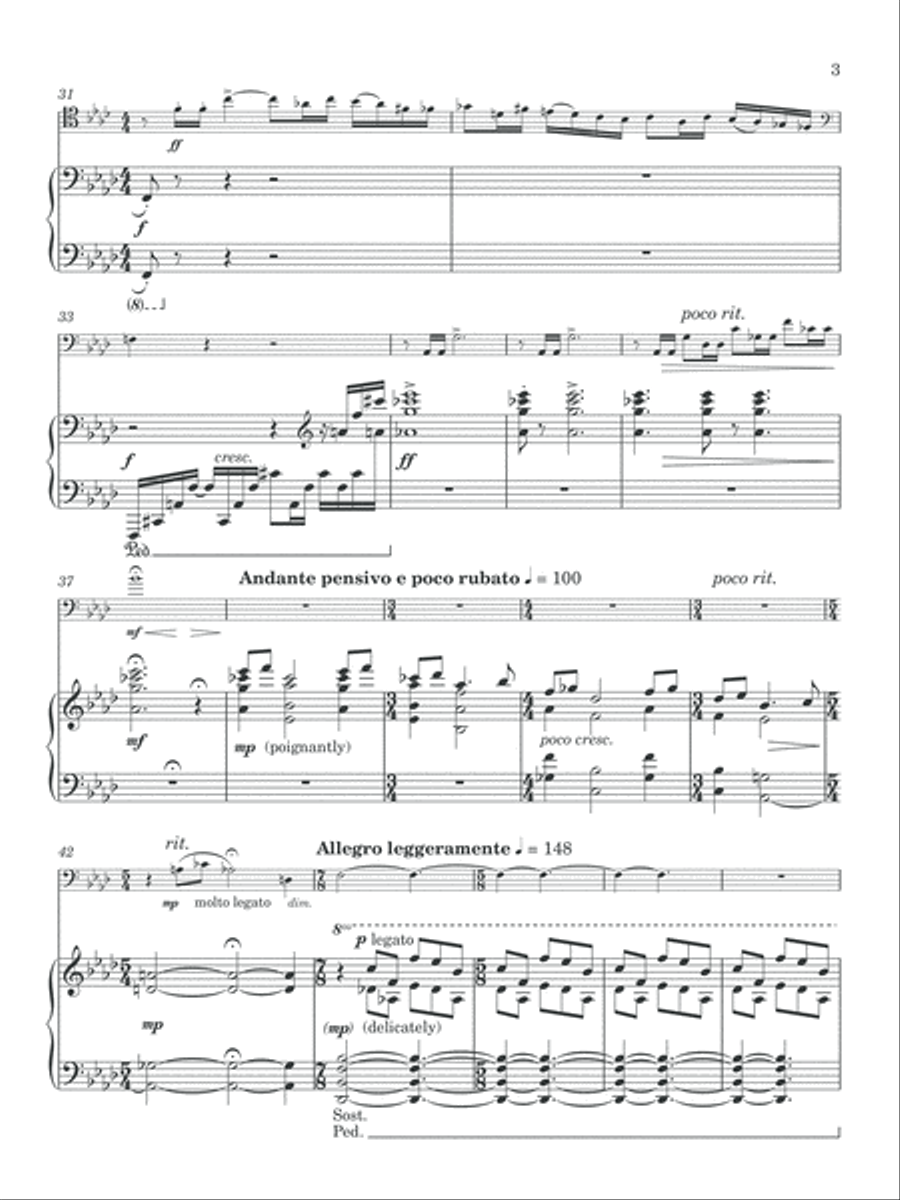 Sonata for Bassoon & Piano | new edition Bassoon Solo scores gallery preview page 5