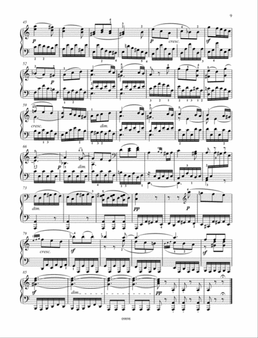 6 Songs Without Words, Op. 19 Piano Solo scores gallery preview page 6