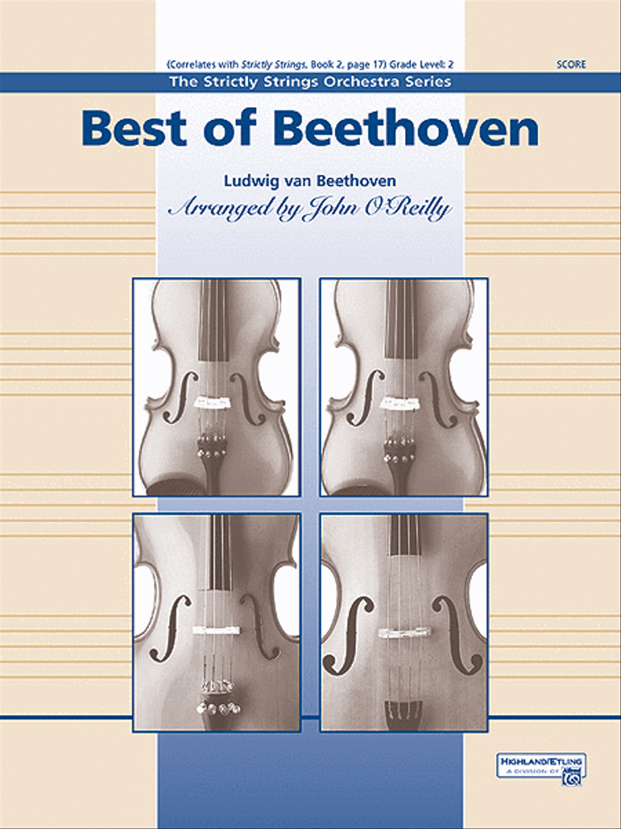 Best of Beethoven by Ludwig van Beethoven String Orchestra - Sheet Music