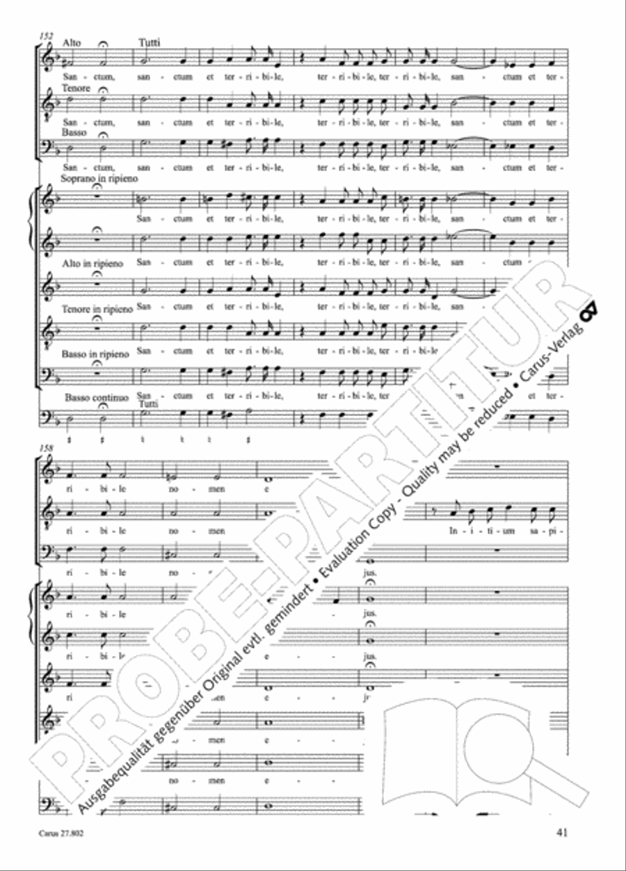 Salmi I (Selva morale e spirituale) Collection / Songbook scores gallery preview page 66