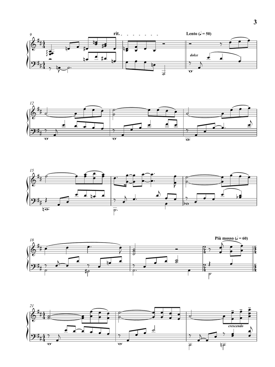 Playing Love Piano Solo scores gallery preview page 4