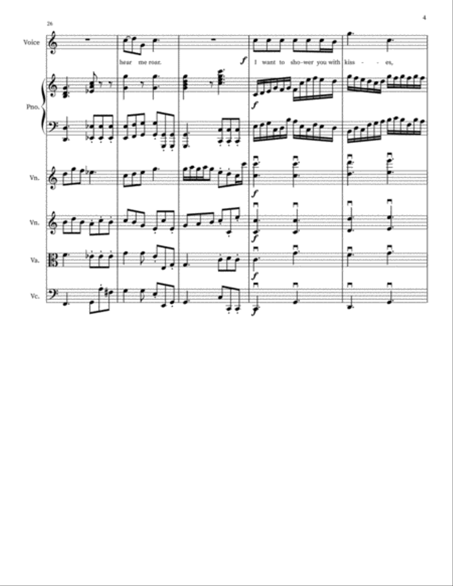 Leo: The Finest Thing Chamber Orchestra scores gallery preview page 4