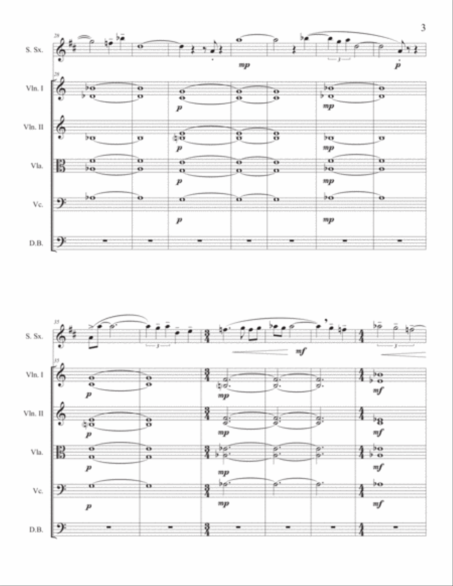 Chant Chant String Quartet scores gallery preview page 5