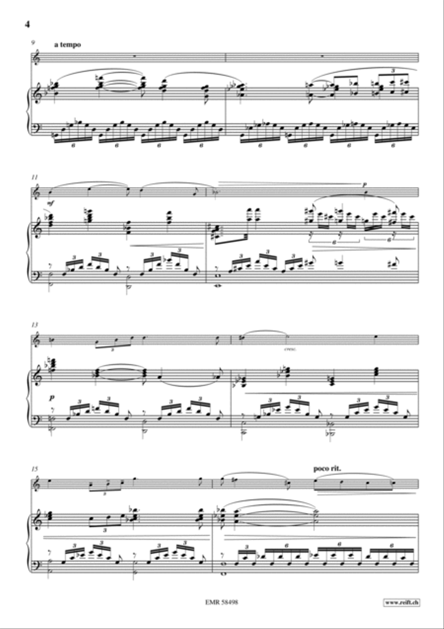 Poeme No. 2 Cornet scores gallery preview page 5