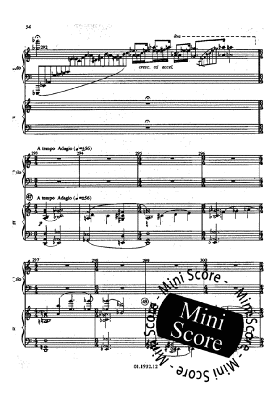 Concert Variations Concert Band scores gallery preview page 36
