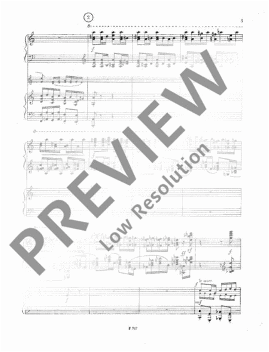 Piano Concerto No. 1 Piano Solo scores gallery preview page 10