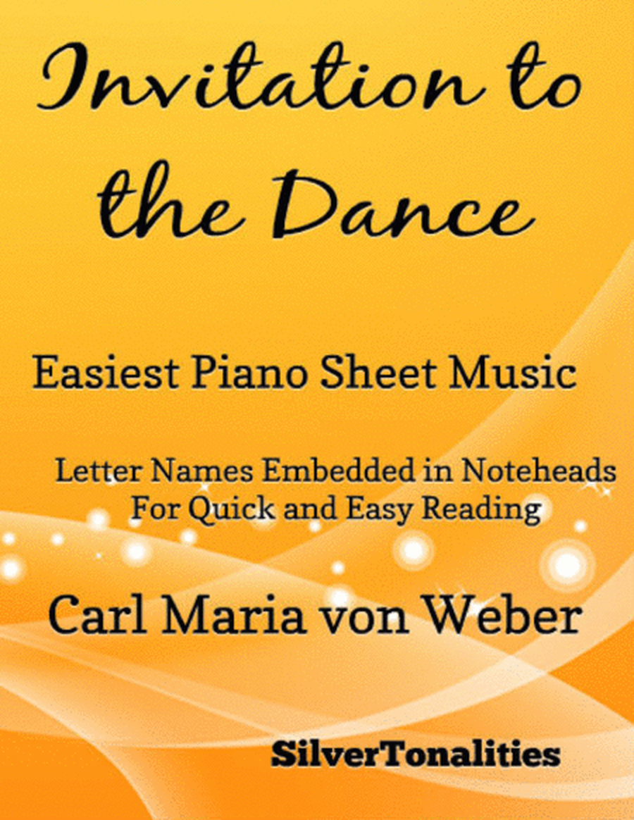 Invitation to the Dance Opus 65 Beginner Piano Sheet Music