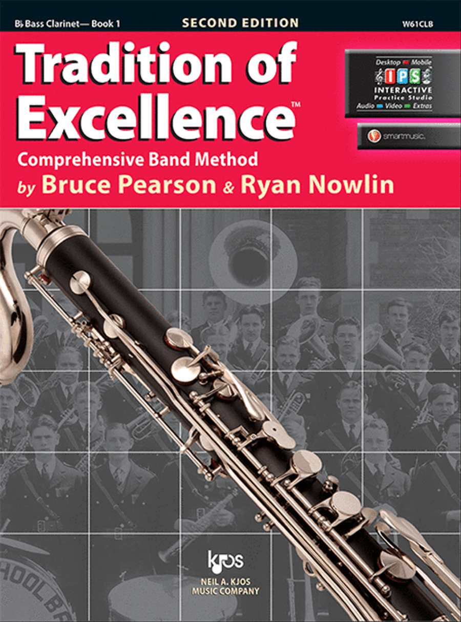 Tradition of Excellence Book 1 - Bb Bass Clarinet Concert Band Methods scores gallery preview page 1