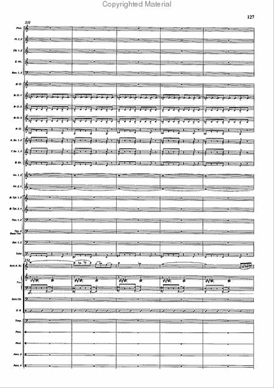 Concertango Concert Band scores gallery preview page 128