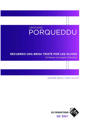 Book cover for Recuerdo una brisa triste por los olivos