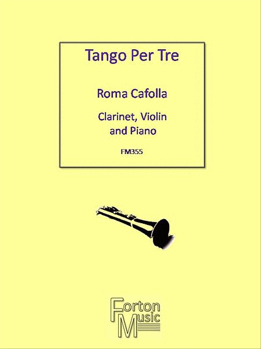 Tango per Tre Clarinet scores gallery preview page 1