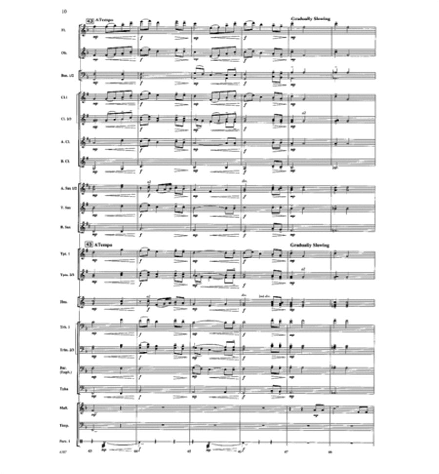 A Child's Lullaby Big Band scores gallery preview page 9