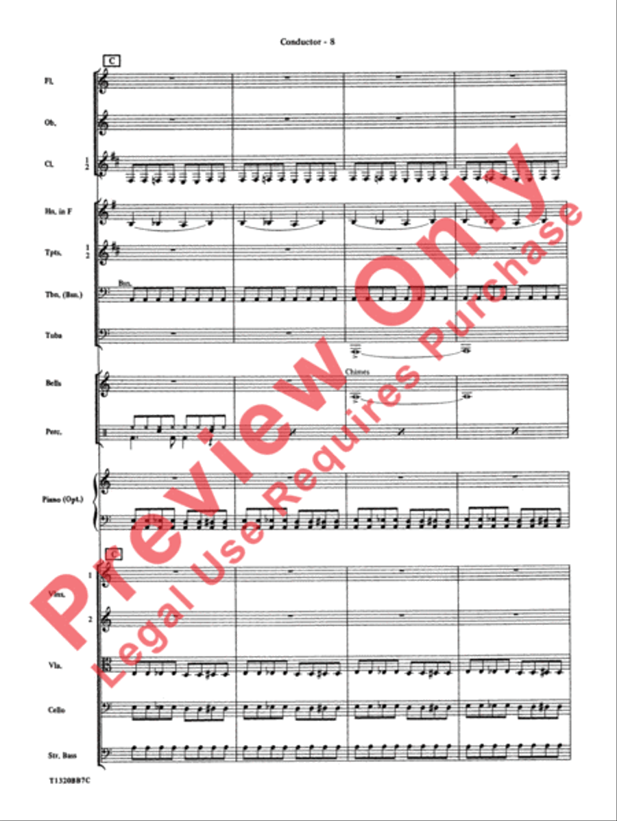Batman Theme Full Orchestra scores gallery preview page 11