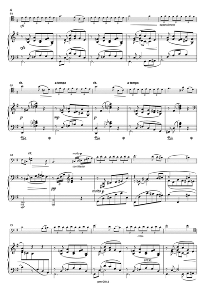 Guitarre, Op. 45/2, for Violoncello and Piano image number null