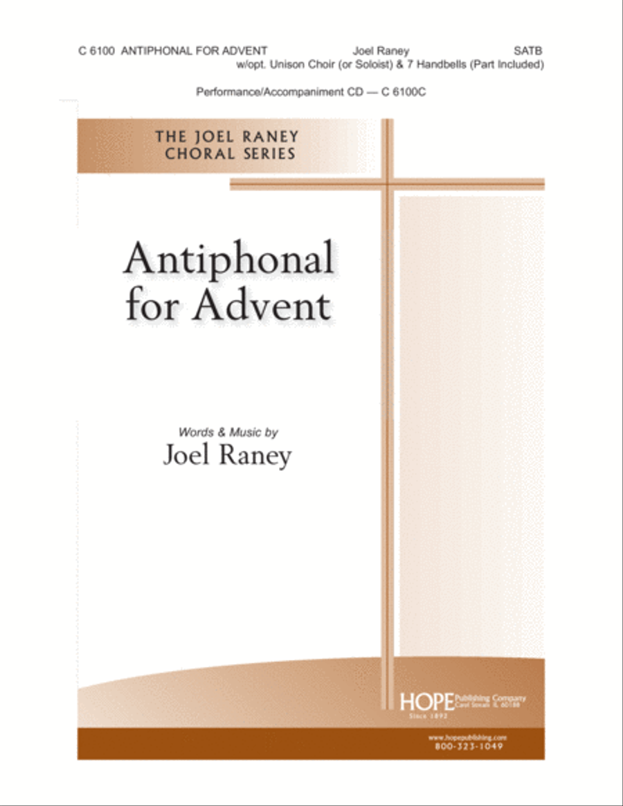 Book cover for Antiphonal for Advent