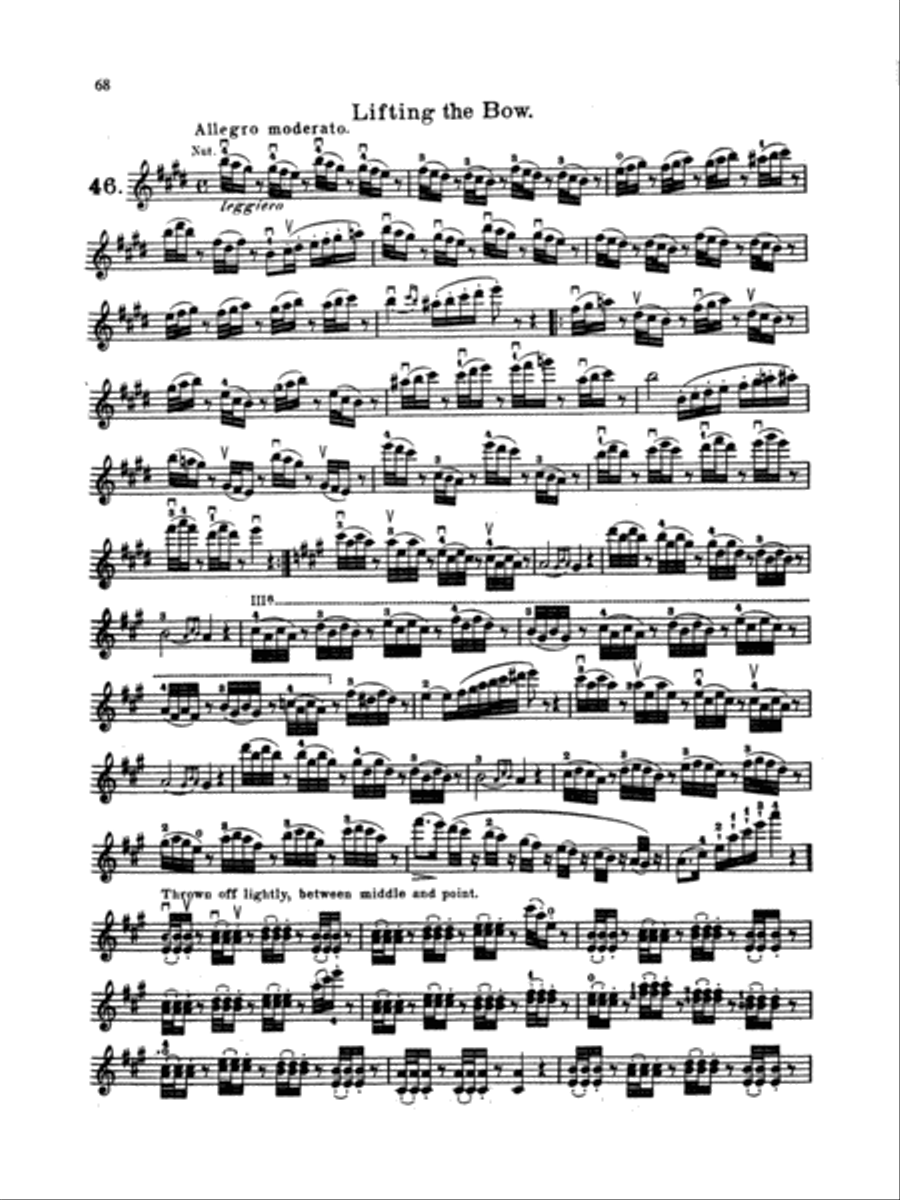 Mazas: 75 Progressive and Melodious Studies, Op. 36 Part scores gallery preview page 1