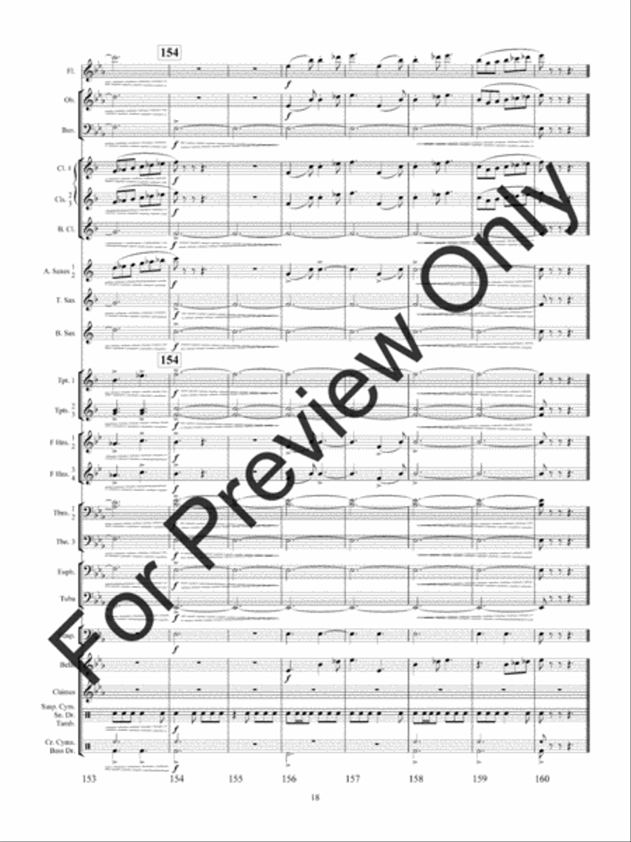 Celtic Song and Celebration Concert Band scores gallery preview page 21