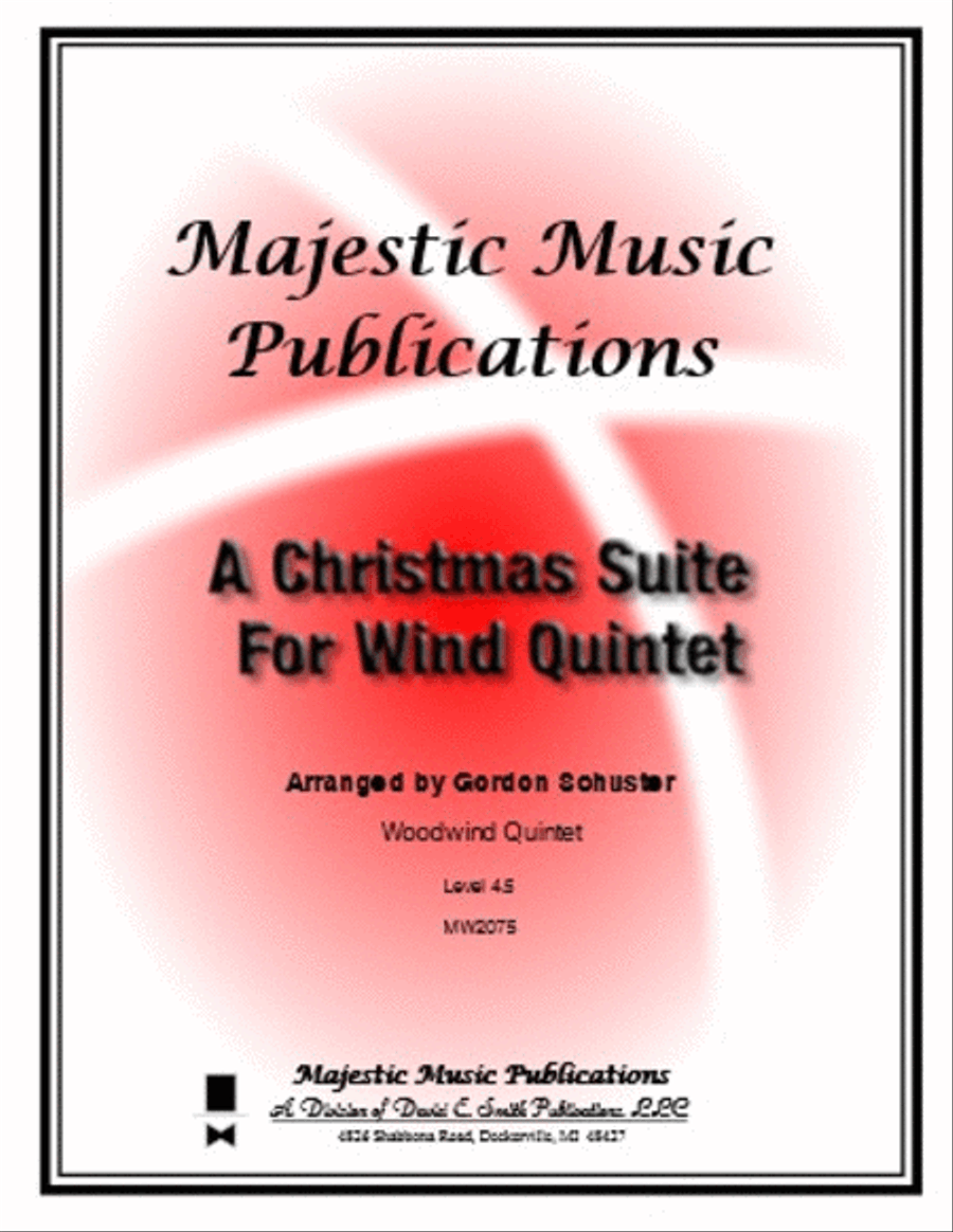A Christmas Suite for Wind Quintet Woodwind Quintet scores gallery preview page 1