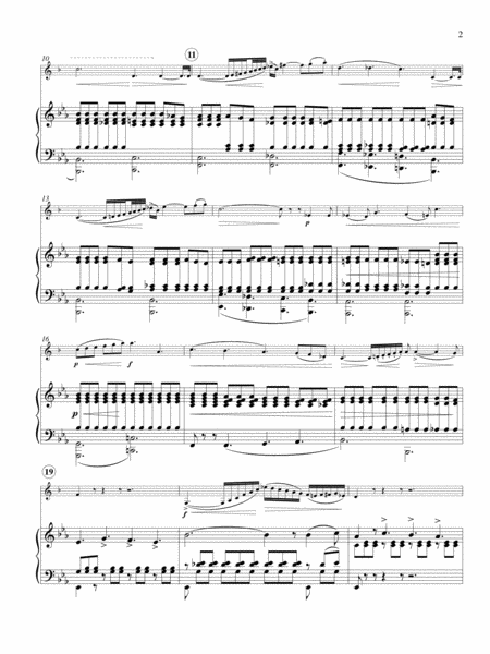 Elegia for Contra Clarinet and Piano