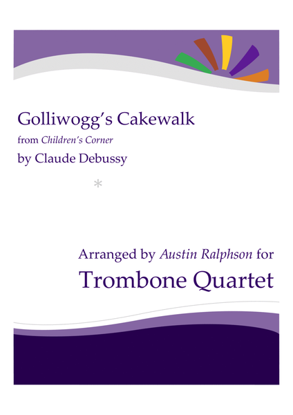 Golliwogg's Cakewalk - trombone quartet image number null