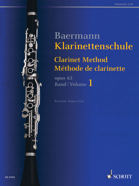 Clarinet Method, Op. 63 (Volume 1, Nos. 1-33 - Revised Edition)