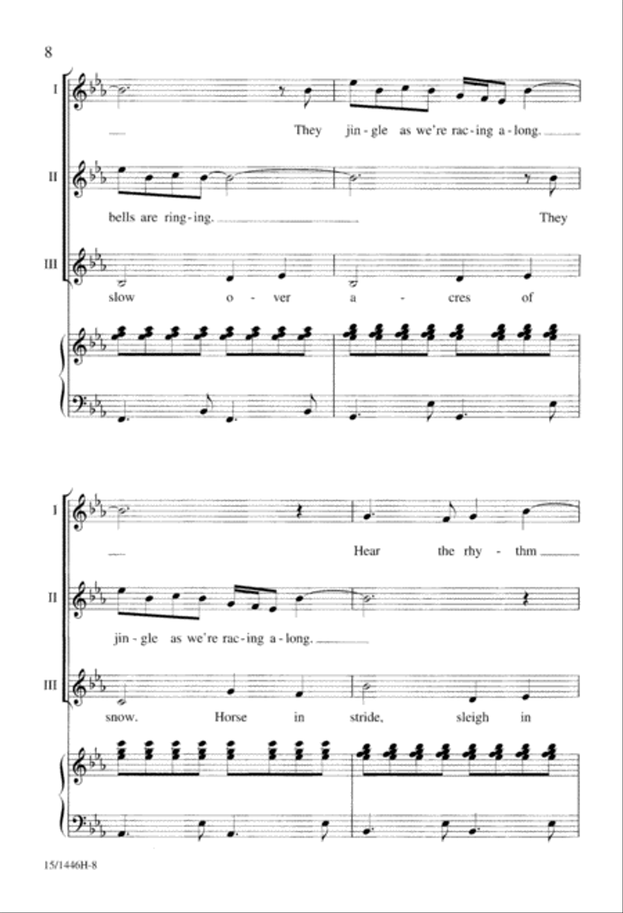 Winter Sleigh Ride Winter Sleigh Ride 2-Part scores gallery preview page 8