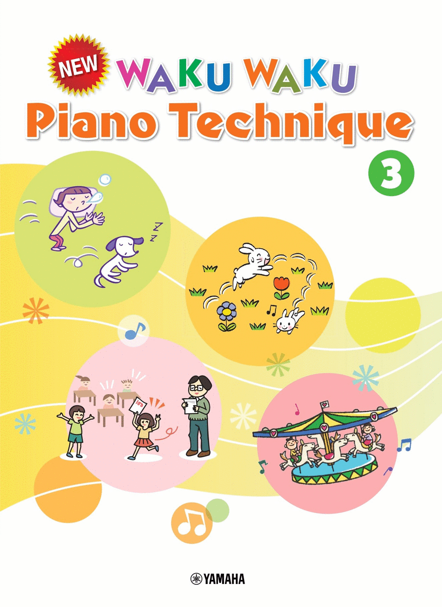 New WAKU WAKU Piano Technique 3 /English Version