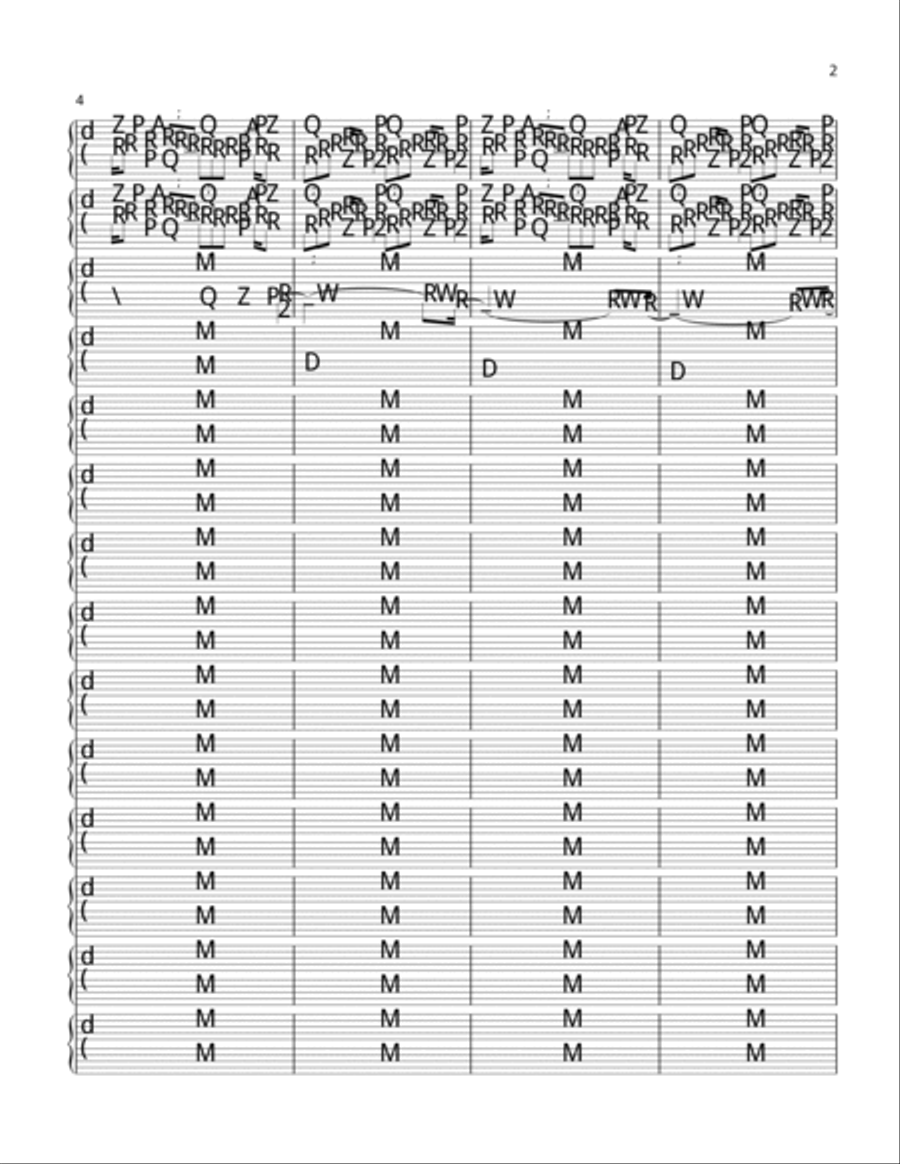 Piano Solo Improvisation Piano Solo Improvisation Small Ensemble scores gallery preview page 3