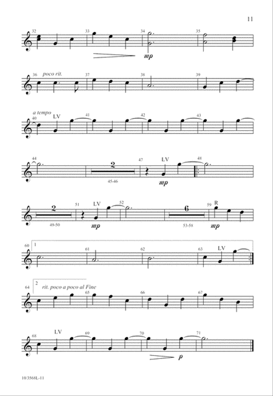 Communion Canon 3-Part scores gallery preview page 12