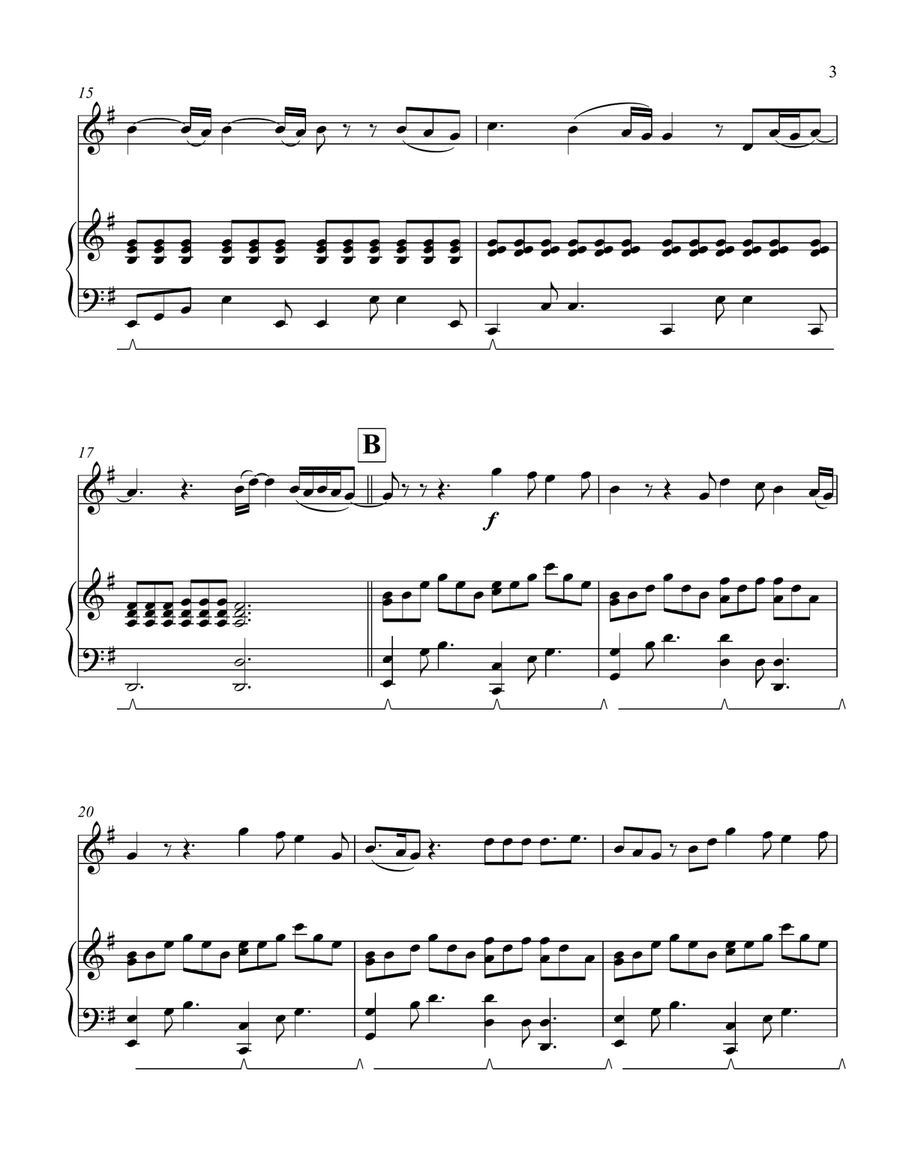 Perfect Violin Solo scores gallery preview page 5