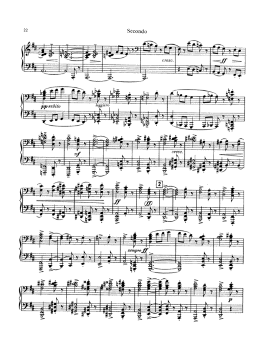 Schmitt: Album of Piano Duets, Volume I Piano Duet scores gallery preview page 3