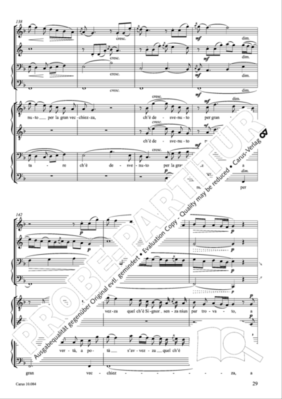 Lauda per la Nativita del Signore Divisi scores gallery preview page 30