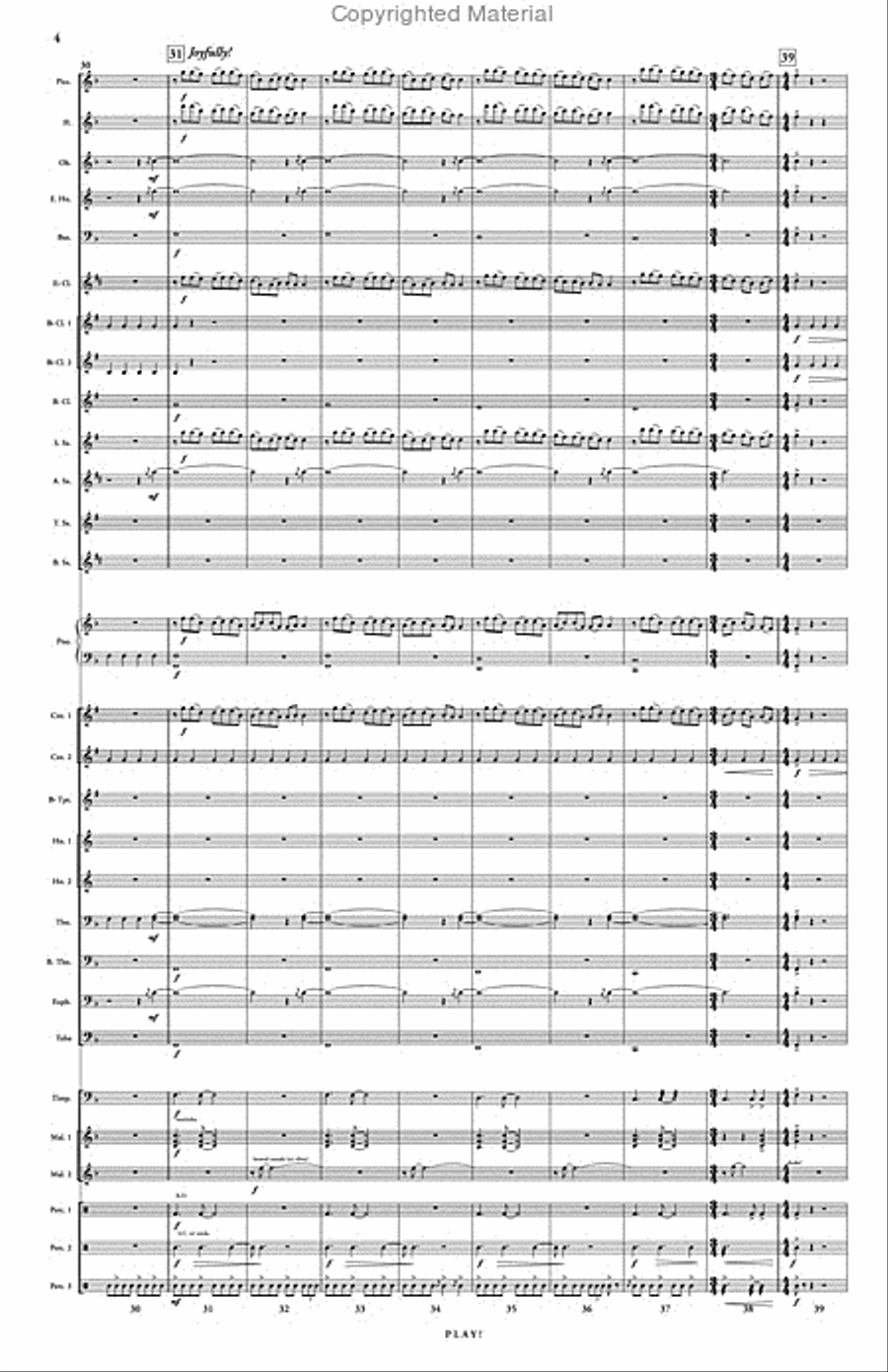 Play! Concert Band scores gallery preview page 5