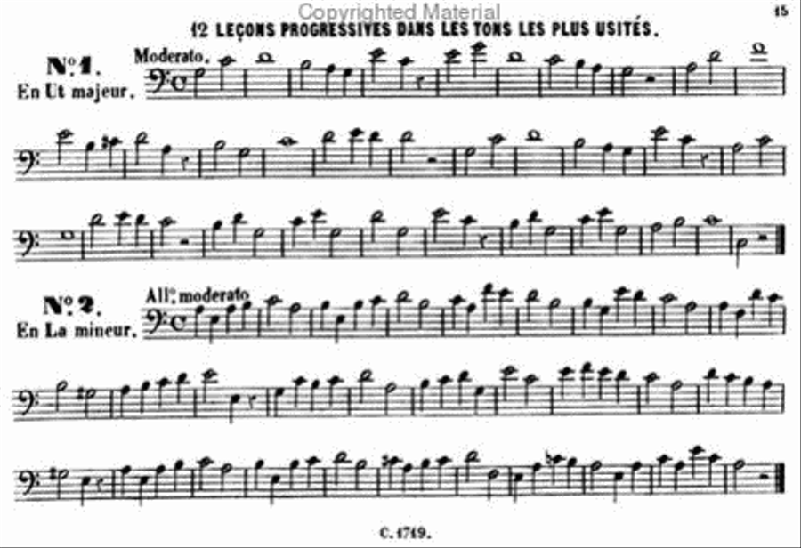 Methods & Treatises Bassoon - Volume 3 - France 1800-1860 Bassoon Solo scores gallery preview page 3