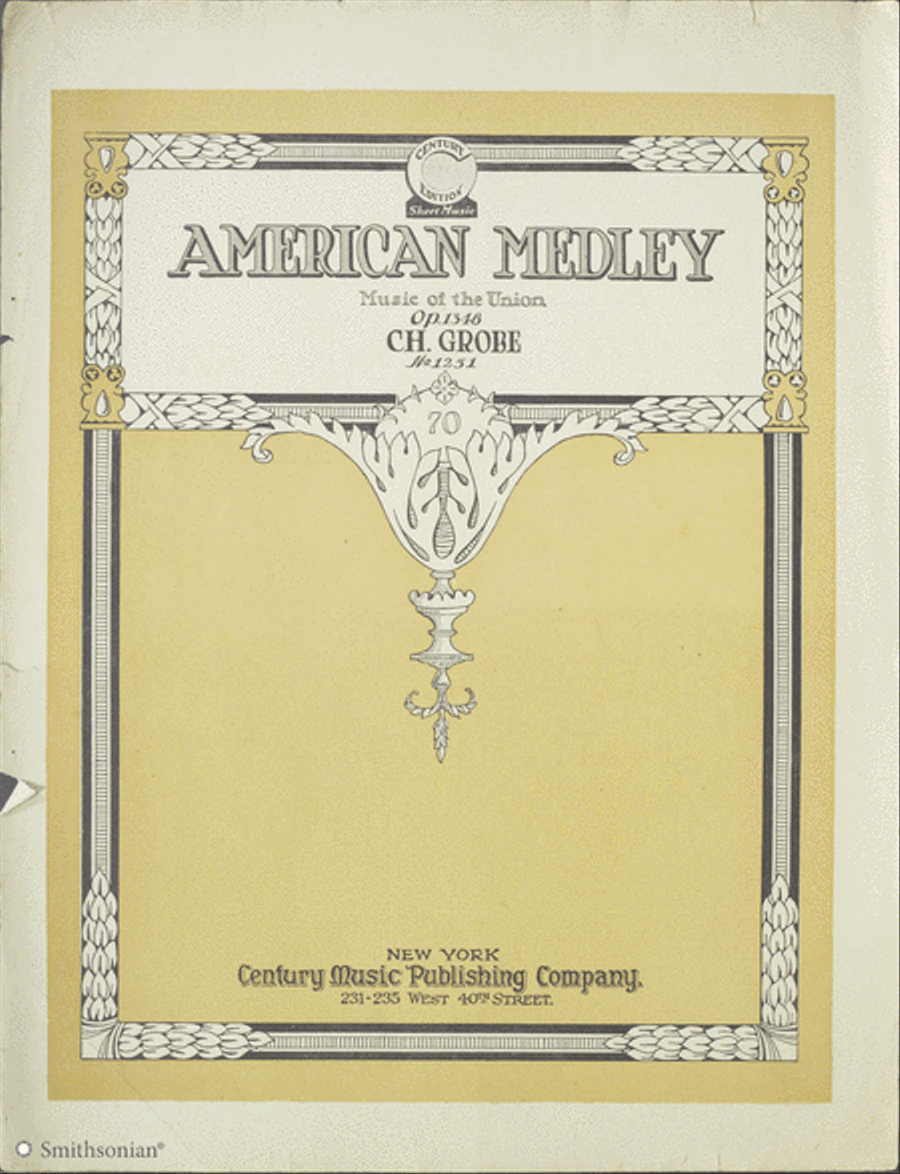 American Medley (Music of the Union) Piano Solo scores gallery preview page 1