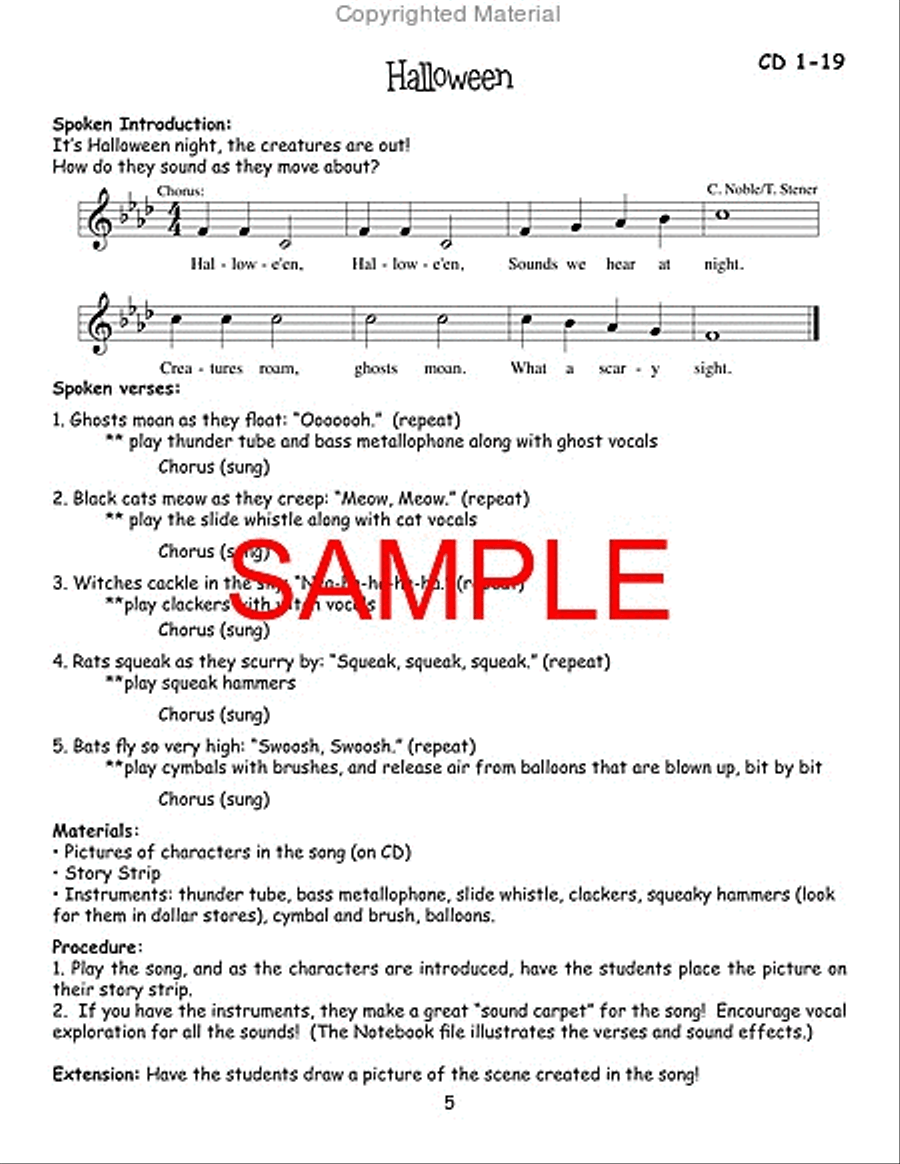 Making Music Fun for the Little Ones!, Book 2 CD scores gallery preview page 4