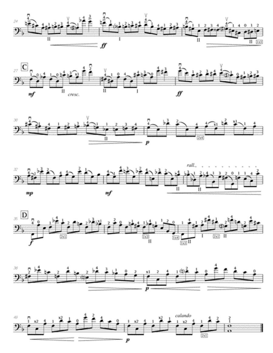 Popper (arr. Richard Aaron): Op. 73, Etude #11