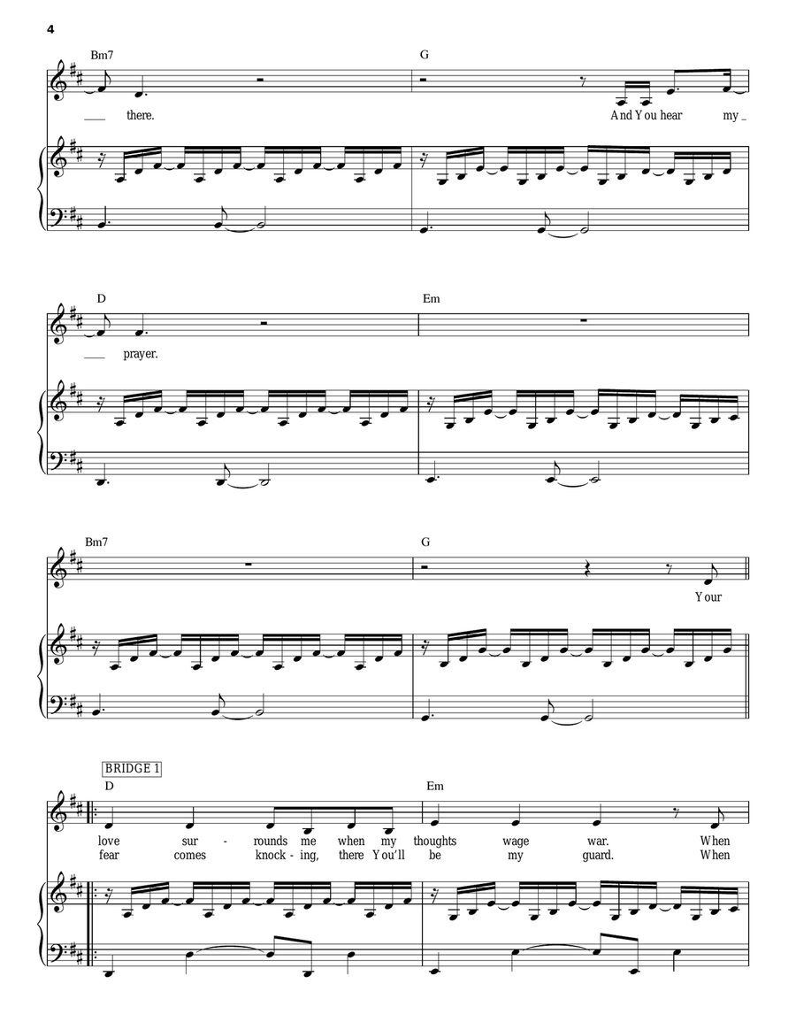 Prince Of Peace Voice scores gallery preview page 4