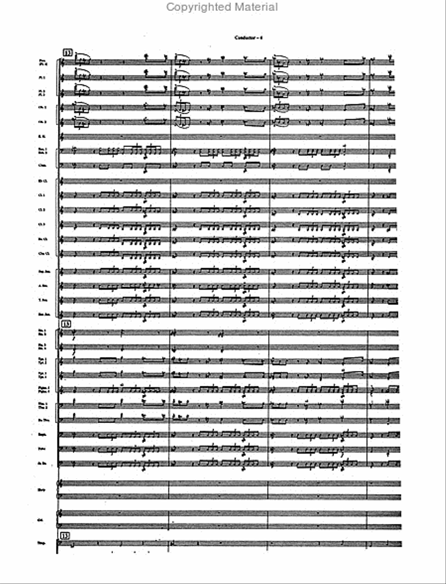 Star Wars Trilogy Concert Band scores gallery preview page 4